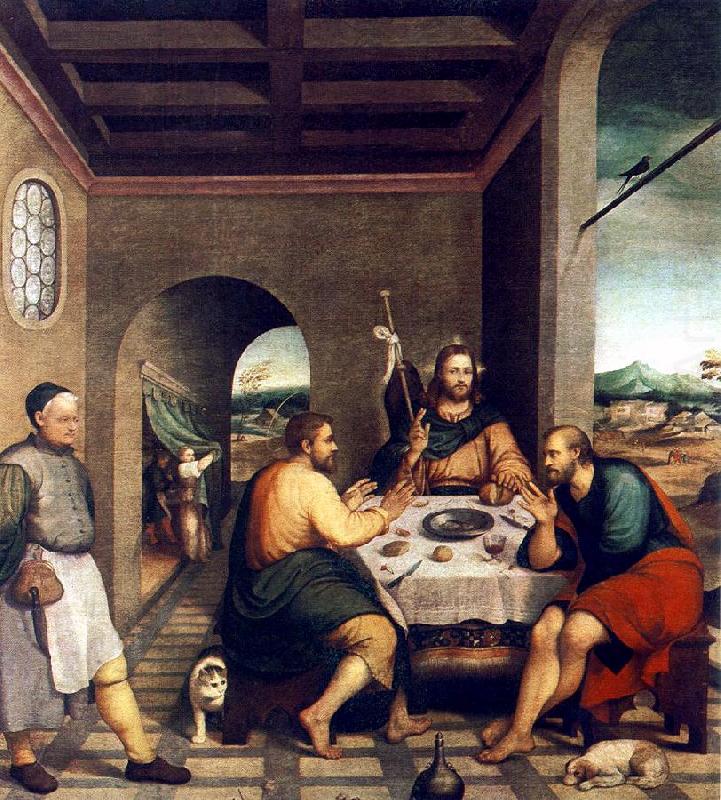BASSANO, Jacopo Supper at Emmaus sf china oil painting image